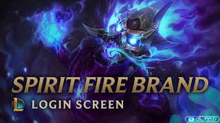 Spirit Fire Brand | Login Screen | Animated 60fps - League of Legends | Wild Rift
