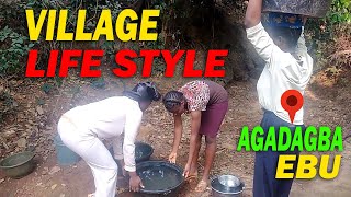 Village Lifestyle  AGADAGBA EBU, Traditional Idoma Girl