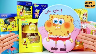Spongebob Squarepants with Patrick Merchandise ASMR Collection Unboxing 【 GiftWhat 】
