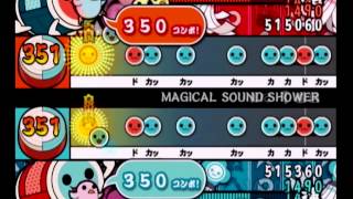 【ツイン全良】太鼓の達人9　MAGICAL SOUND SHOWER　キャプチャ