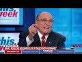 'I wouldn't cooperate with Adam Schiff' Giuliani  ABC News