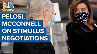 Another coronavirus stimulus deal is in the works—What McConnell and Pelosi said about it