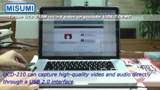 MISUMI UVC USB 2.0 Video Dongle Capture Device UCD-210M