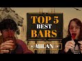 TOP 5 Best COCKTAIL BARS in MILAN!