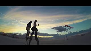 Burning Man Electric Skateboard Edit