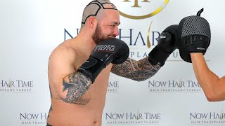 Kickboxer Robin van Roosmalen chose Now Hair Time!