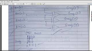 xilinx|code convertor| binary to gray code verilog