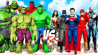 JUSTICE LEAGUE VS TEAM HULK - EPIC SUPERHEROES WAR