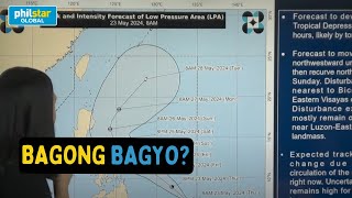 PAGASA Weather Update: Low Pressure Area sa Mindano posibleng maing Tropical Depression Aghon