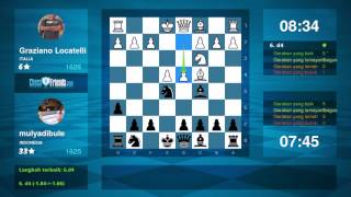 Chess Game Analysis: Graziano Locatelli - mulyadibule : 0-1 (By ChessFriends.com)