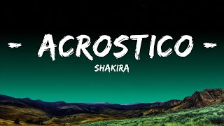 Shakira - Acrostico (Letra/Lyrics)  | Los Dell