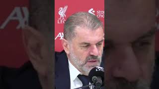 We didn't get to the levels we needed | Ange Postecoglou | Tottenham