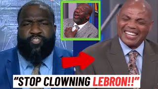 ''STOP CALLING BRON A BUM'' Kendrick Perkins CHECKS SHAQ \u0026 CHARLES BARKLEY For DISSING LEBRON JAMES😡