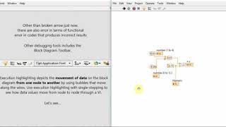 Tutorial On Basic Debugging In LabVIEW