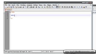 PHP Tutorial 4 Hello World PHP For Beginners