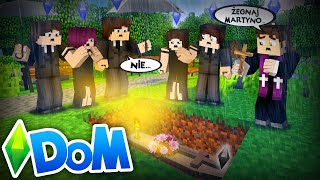 [*] MINECRAFT DOM #16 - POGRZEB MOJEJ DZIEWCZYNY | SIMSCRAFT