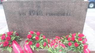 Red Guard monument in Karkkila Finland