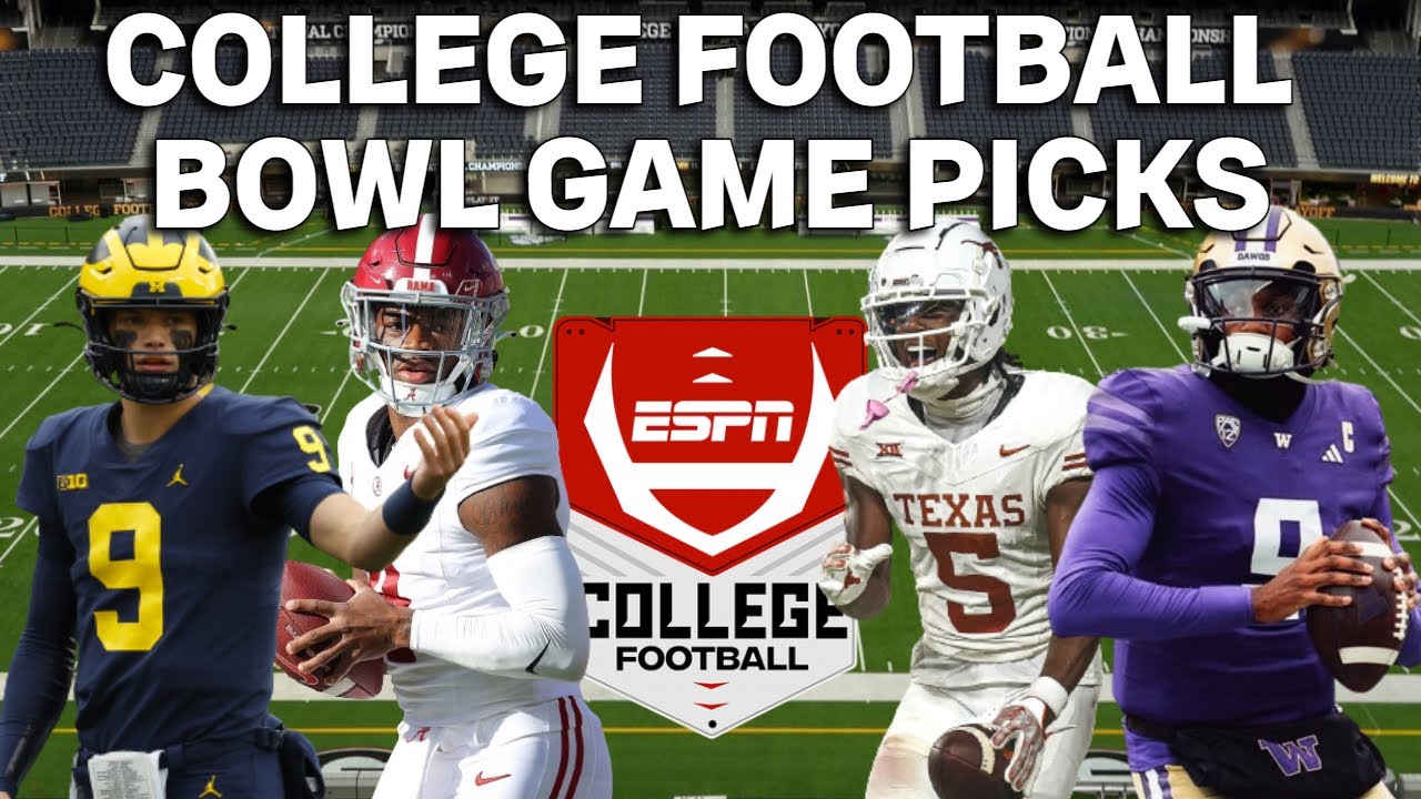 College Football Bowl Game Picks & Predictions - YouTube