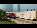 ferromex intermodal train ho scale