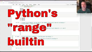 Using Python's "range" builtin