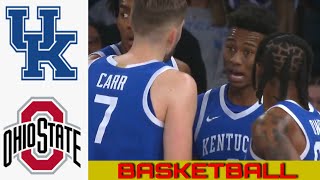 #4 KENTUCKY vs OHIO STATE Basketball Game Full Highlights 2024