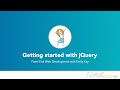 Getting started using jQuery | A beginners guide to setting up jQuery in your web project