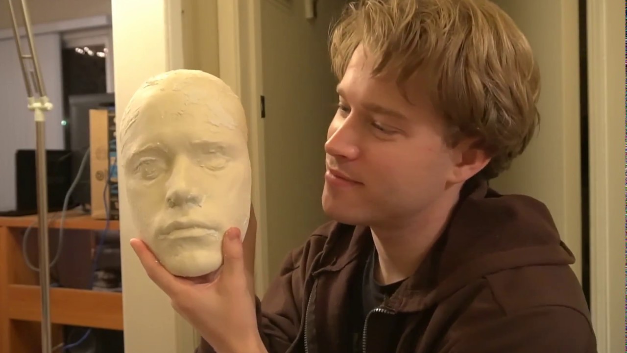 Making A Plaster Face Cast Youtube