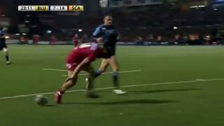 van der Merwe sets up, scores try in Scarlets' Pro 12 win over Cardiff