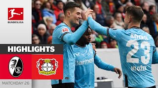 Leverkusen Is On Another Level! | Freiburg - Bayer Leverkusen 2-3 | Highlights | MD 26 – Bundesliga