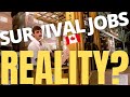 Reality of SURVIVAL JOBS in Canada | Life in Canada For Immigrants