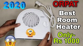 Orpat OEH-1220 Room 2000-Watt Heater | Unboxing,Features, Demo,Testing | Room Heater for Home | 2020