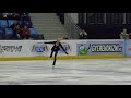 2017 santa claus cup nikola fojtÍkovÁ cze fs cubs girls isu 8 free skating