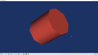 VTK python CylinderExample - Environment Setting Tutorial