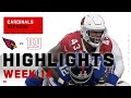 Cardinals Defense Didn't Give Giants a Chance w/ 8 Sacks | NFL 2020 Highlights