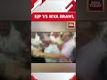 watch scuffle breaks out between bjp and mva mlas outside maharashtra assembly shorts