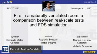 Fire In A Naturally Ventilated Room: A Comparison Between Real-Scale Tests And FDS Simulation