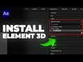 How to Install Element 3D in After Effects – Step by Step Guide