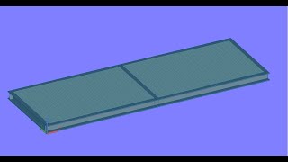 How to create a parametric platform block in advance steel