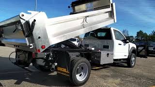 F550 Plow truck with Dump body