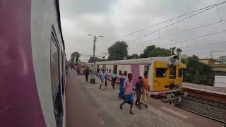 Bandel to Howrah Train Journey Parallel Train Racing \u0026 Crossing