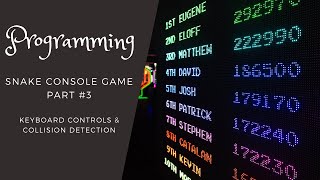Visual Basic Programming: Creating Snake Console Game - Part 3