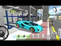 3D Driving Class Games||Lamborghini Car Gift Box Unlock Flying Car