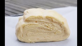 丹麥酥麵包麵糰食譜  簡單做法 ｜Danish Pastry Dough Recipe