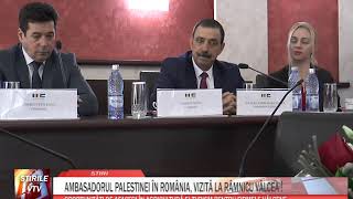 AMBASADORUL PALESTINEI IN ROMANIA, VIZITA LA RM VALCEA