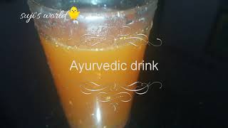 Ayurvedic drink//body health drink//പ്രധാനമായും കർക്കിടക മാസത്തിൽ ഒഴിവാക്കാൻ കഴിയാത്ത ജ്യൂസ്‌🍵🌿