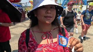 Pinuntahan namin ang Coney Island in New york