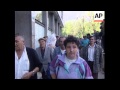 BOSNIA: GROUP OF MUSLIM REFUGEES COME UNDER SERB ATTACK