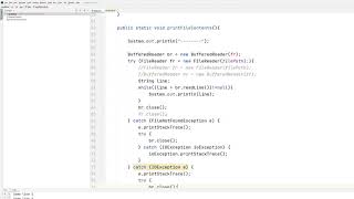 3/7 - Java Buffered Reader and Writer and try with resources