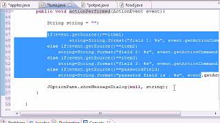 Java Programming Tutorial 54 - Event Handler Program
