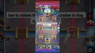 【クラロワ】初心者必見！ロケット砲士キング起動！ #クラロワ #clashroyale #supercell #shorts #short